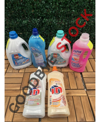 Bidons de lessive - 55 pièces