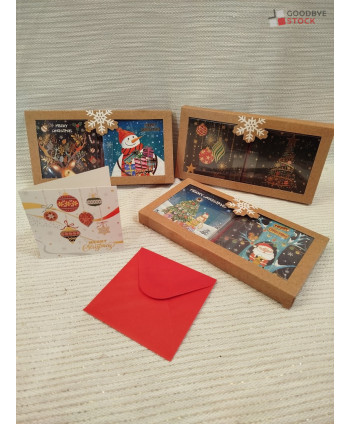 Cartes de Noël - 50 sets de 12